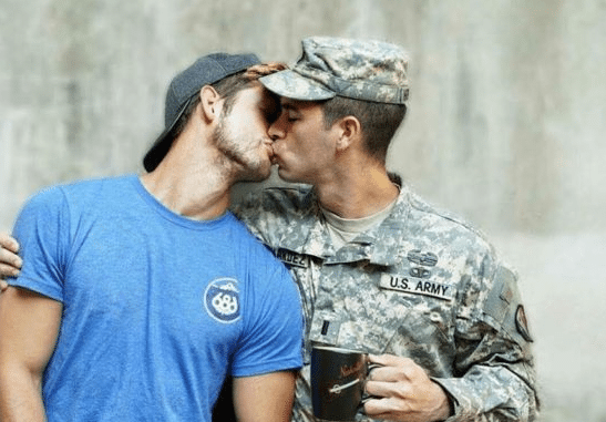 Gay army men
