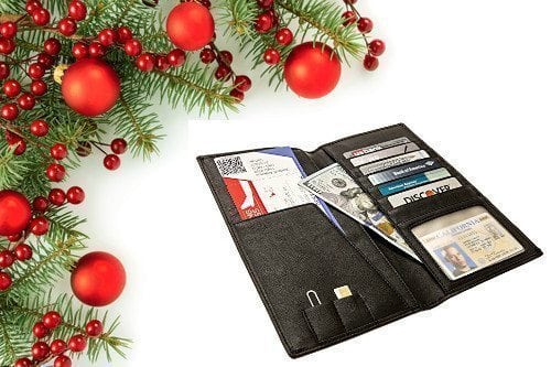 travel wallet document holder 