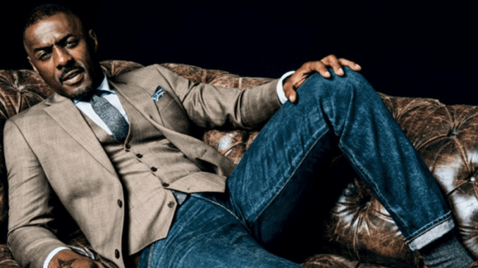 Idris Elba has great cocktail attire on